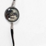 Handmade Punk Rock "Protest in Plaid" Punk Rock Lead Singer Unisex Bracelet Lead Singer Photo 2