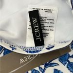 J.Crew nwt One-Piece Swimsuit blue tile print Size 10 Photo 4