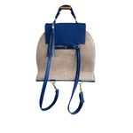 HANDMADE Mexican Inspired Muneca Doll Backpack Blue Photo 6