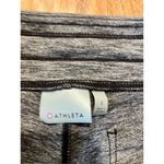 Athleta grey zipper front shirt size small Photo 7