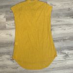 SheIn Mustard Yellow Short Sleeve V-Neck Mini Dress Size 4 Photo 5