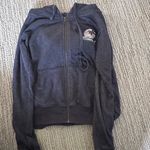 Spiritual Gangster  Blue Printed Hoodie Photo 2