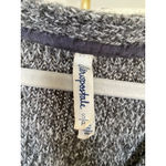 Aeropostale  Knit Button Up Cardigan S Gray Marled V Neck Winter Academia Preppy Photo 3