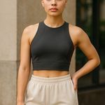 Lululemon  Set Challenger Bra High Support size 4 Gray Workoutwear Activwear Photo 0