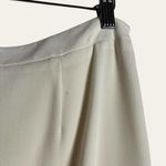 IRO Brooke Ivory White Draped Front Skirt Size L Photo 10