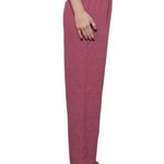 Orvis women textured high waist elastic waist pull-on pink pant L Photo 3