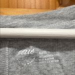 Aerie  Size XL Grey Ribbed Tank Top Photo 2