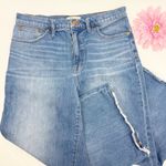 Madewell  Wide Leg Crop Jeans Finney Wash Blue High Rise Photo 5