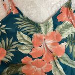 Kona Sol  One piece Floral Swimsuit SzL Photo 3