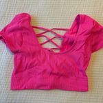 Aerie Aeire Pink Workout Top Photo 0