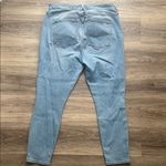 Good American  Blue Skinny Jeans 18  with Light Wash Good Legs High Rise Photo 1