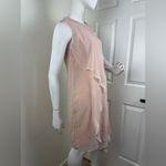 SD Collection Dress Dusty Pink with Faux Pearl Detail Neckline Sleeveless. #62 Photo 4