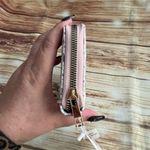 blush Crush Women’s Zippered Folded Paris Wallet with Rhinestones Photo 3