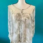 American Rag ⭐️  cie sheer blouse in size medium Photo 0