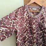 Mario Valentino  Satin Paisley Top Photo 3