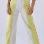 BDG New  High Rise & Wide Leg Color-block, high waisted, wide leg jeans bright Photo 0