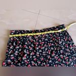 Torrid  Black and Floral Cropped Pant size 3 plus size pockets floral Photo 5