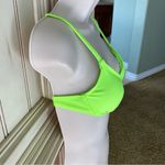 Xhilaration Women’s Bright Fluorescent Green Underwire Padded Bikini Swim Top SzS NWT Photo 2