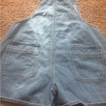 Denim Overalls Shorts Blue Size XL Photo 3