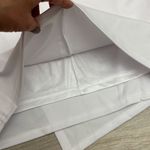 Kate Kasin NWT White Knee Length Knotted Side Wrap Skirt Size XL Photo 6