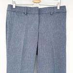 Loft Ann Taylor Womens Career Marisa Trouser Linen Blend Straight Dress Pants 8 Photo 1