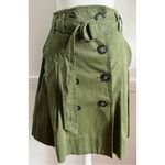 J.Crew  • Olive Green Chino Trench Skirt Photo 3