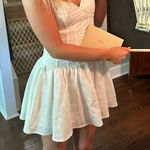 Storia White corset mini dress Photo 0