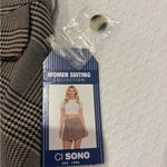 Ci Sono NWT Plaid Preppy Academia Button-front Mini Skirt Size Large Photo 3