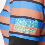 Unique Vintage SMAK PARLOUR Scooby Doo Brown & Blue Stripe Photo 7