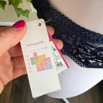 Xhilaration Blue Lace Longline Bralette | XL Photo 3