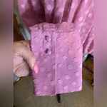 Revolve  Alexis Kaja Top in Lilac Jacquard Dot Cropped Blouse Photo 5