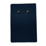 New fall earrings orange crochet button stud retro style earrings fall fall Photo 3