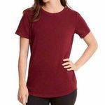 Danskin Red Tulip Hem Tunic Crewneck T-Shirt NWT Photo 0