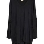 CAbi Black Gala Tunic Woman’s Neutral Casual Shirt Size Medium Photo 1