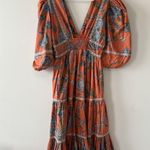 Anthropologie Dress by Love the Label: Puff-Sleeved Tiered Midi Dress S Photo 7