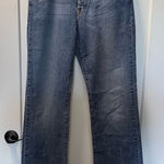 Lucky Brand  Y2K Button‎ Fly Rockette Rider Bootcut Jean Embroidered Mid Rise 28 Photo 0