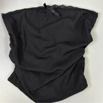 SheIn  Lace Trim Tube Tops Black and Light Green Photo 3