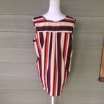 Mileage  Striped Sleeveless Blouse Photo 5