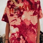 The Vintage Shop Virginia Tech Hokies Bleached Vintage Tee Photo 0