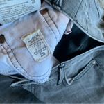 Chip & Pepper  Gray Black Straight Leg Raw Hem Jeans Size 28 Photo 4