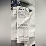 Rolla's Elderflower Original Straight Leg floral print jeans Blue Size 25 Photo 8