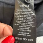 Wilfred Aritzia Bridgerton Satin Black long Sleeve Midi Dress size 8 $168 Photo 12