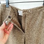 Gerard Darel  Ankle Tan Brown Woven Cuff Zip Clasp Closure Trouser Pants 36 Photo 4