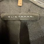 Elie Tahari  Single Button Wool Blend Blazer In Charcoal And Light Gray Plaid 4sz Photo 3