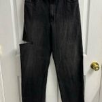Hollister  Ultra High Rise Dad Jeans 27 Black NWT Women’s 5R Side Slit Photo 6