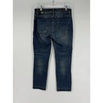 Kut From The Kloth KUT From The Kloth Crop Straight Leg Medium Wash Mid Rise Jeans Size 0 Photo 1