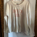 Rae Dunn  Trick Or Treat Crewneck Sweatshirt Woman’s Size Medium Photo 0