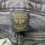 Harley Davidson Vintage Harley-Davidson‎ Black Straight Leg Jeans Women's 16 Stretch Motorcycle Photo 6