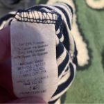 Finn and Clover  Blue White Striped Maxi Dress Medium Stretch Casual Nautical Photo 5