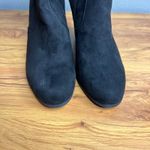 Style & Co Addy Heeled Knee High Boots Size 11 Black Faux Suede Casual Career Photo 7